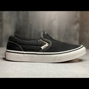 Black Vans Kids size 4